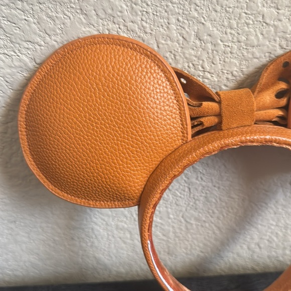 Disney‎ Parks Rare Minnie Desert Suede Sand Autumn Faux Boho Ears - Picture 8 of 8